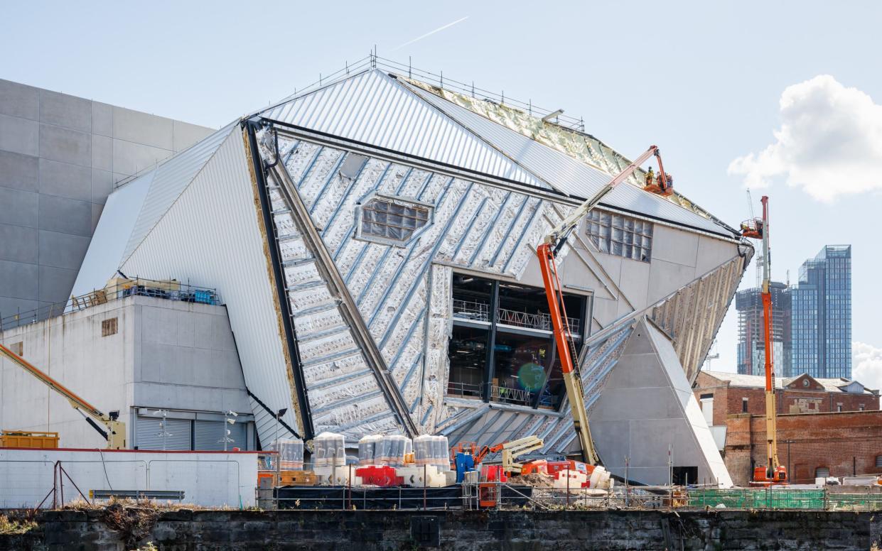 The exterior of Factory International, which opens in June - Pawel Paniczko