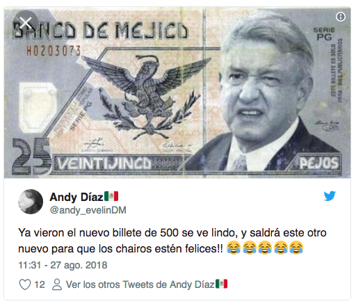 Memes por el nuevo billete de 500 pesos en México