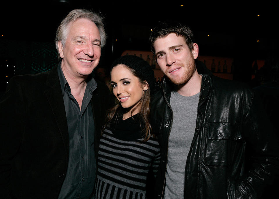 Nobel Son LA premiere 2008 Alan Rickman Eliza Dushku Bryan Greenberg