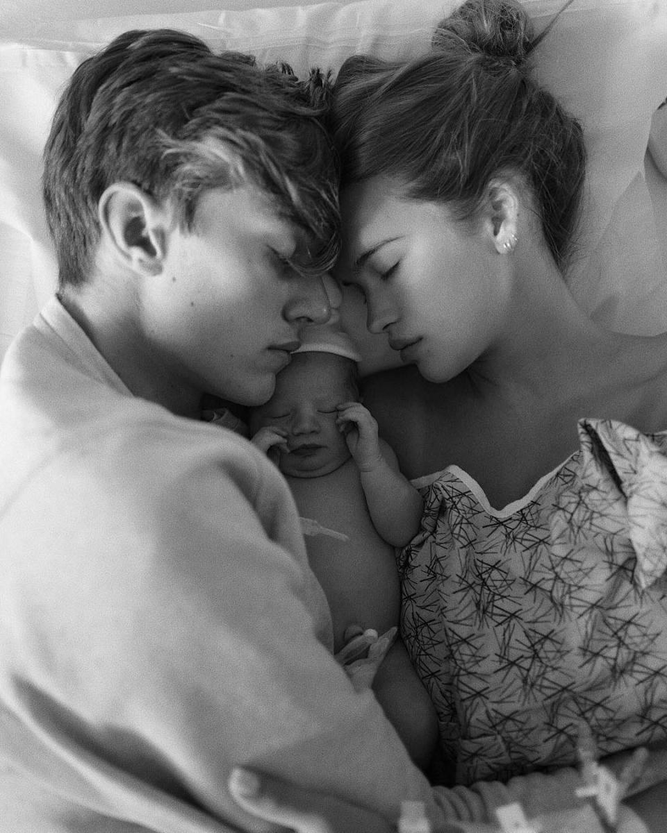 <p><span>She’s a force of nature!</span> Model Lucky Blue Smith and his girlfriend, former Miss Teen USA Stormi Bree, have welcomed their first child together, a baby girl named Gravity Blue Smith. The couple announced their daughter’s arrival on social media, with 19-year-old Smith writing, “She’s here.”</p>