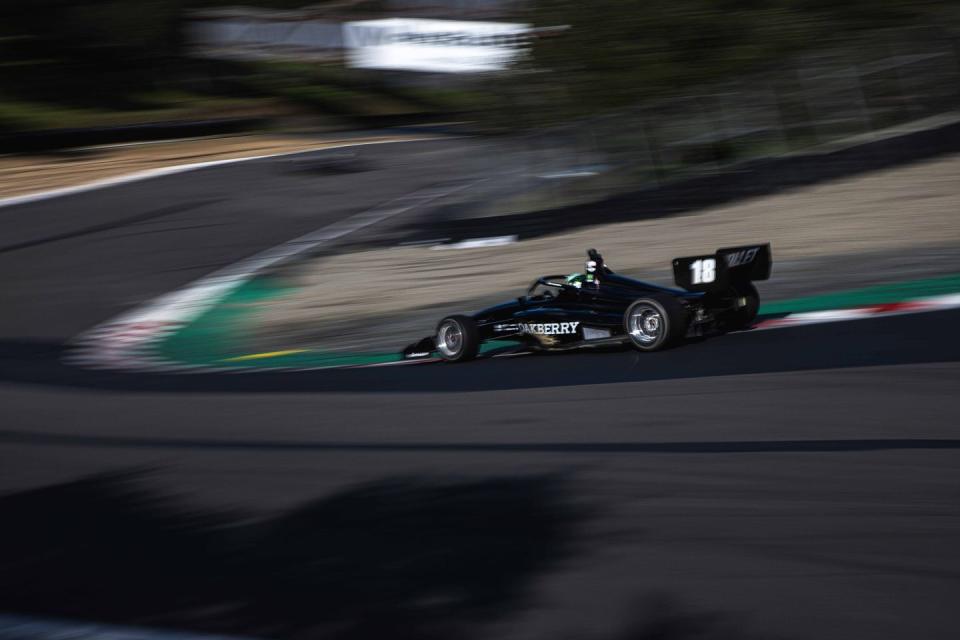 a race car on a track