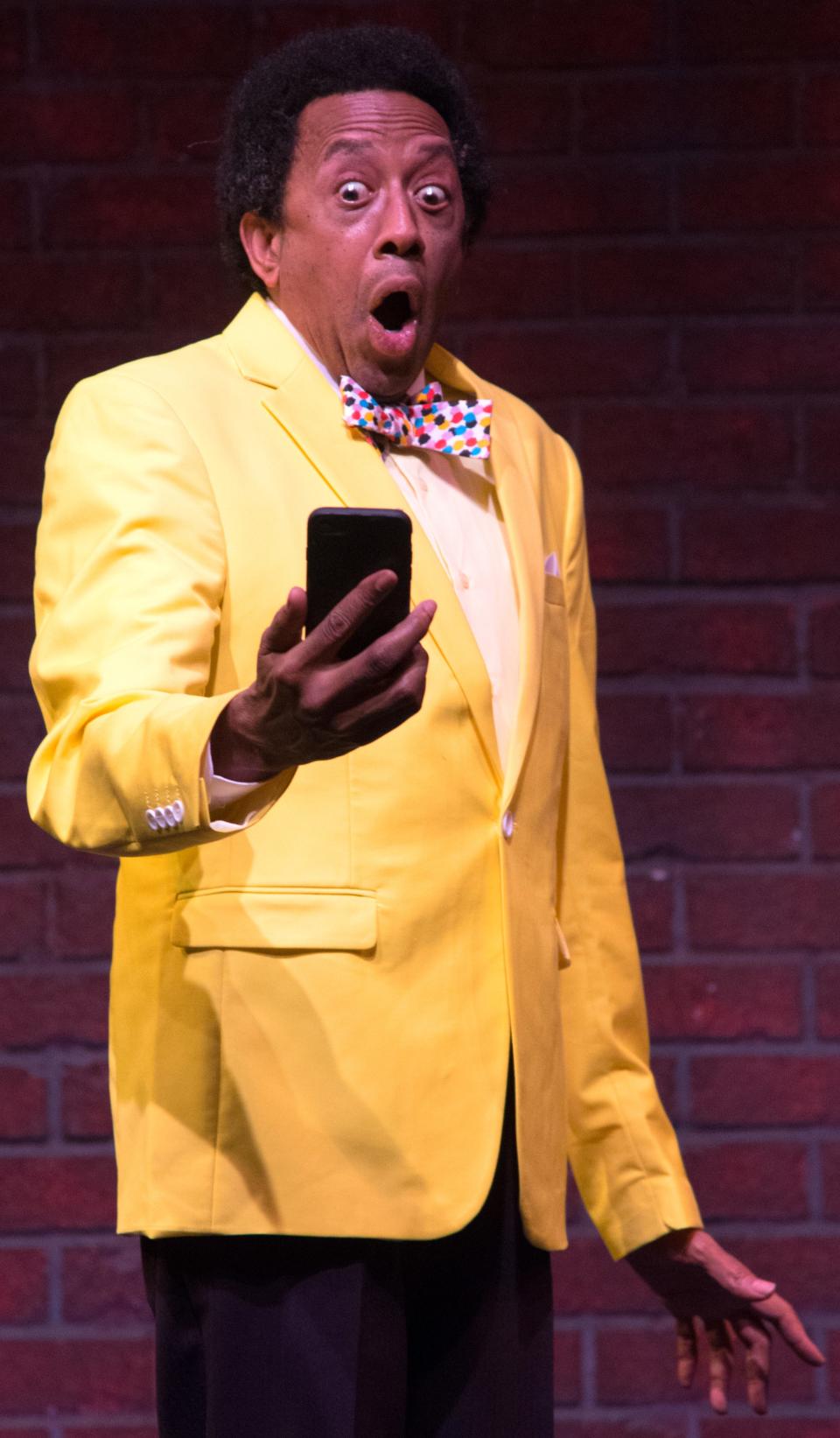 Actor Richie McCall appears in his fourth edition of Florida Studio Theatre’s “Laughing Matters.”
