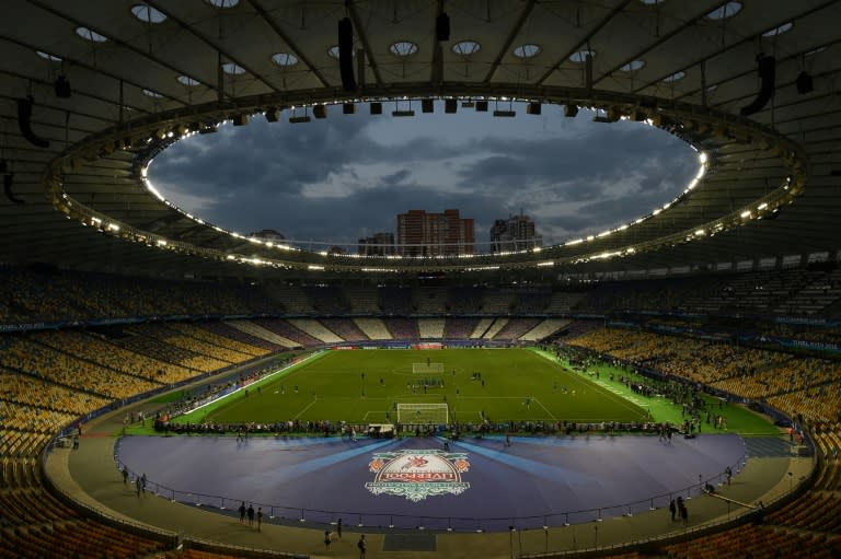 Kiev's Olympic Stadium will host the match