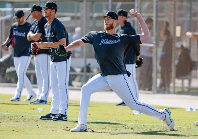 Miami Marlins' first-round pick JJ Bleday tours Marlins Park