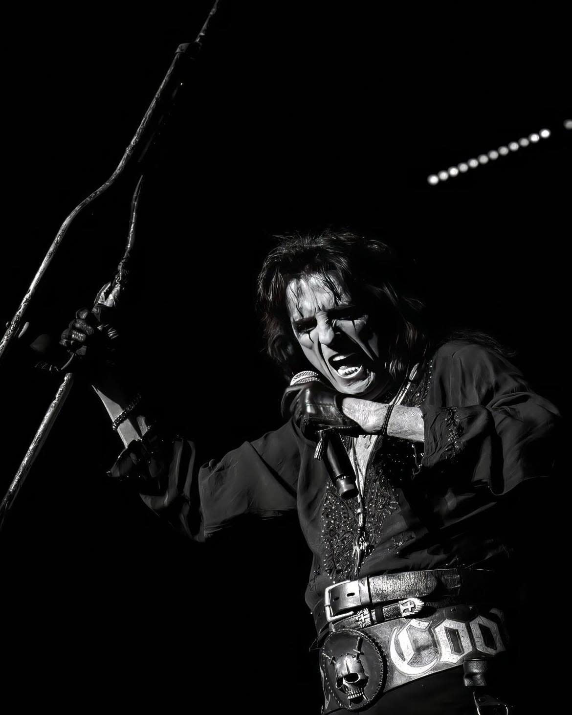 Canton photographer Josh Harris will have a solo art exhibition, "Into the Dark" from 5 to 10 p.m. on Feb. 2 at The Hub Art Factory in downtown Canton. Images include Alice Cooper and other rock concerts.