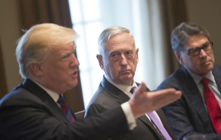 Trump hints defence secretary Jim Mattis could resign: 'He's sort of a Democrat'