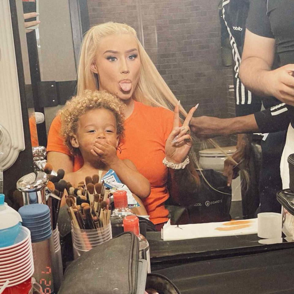 Iggy Azalea and Son Onyx Pose Together in Rare Photos