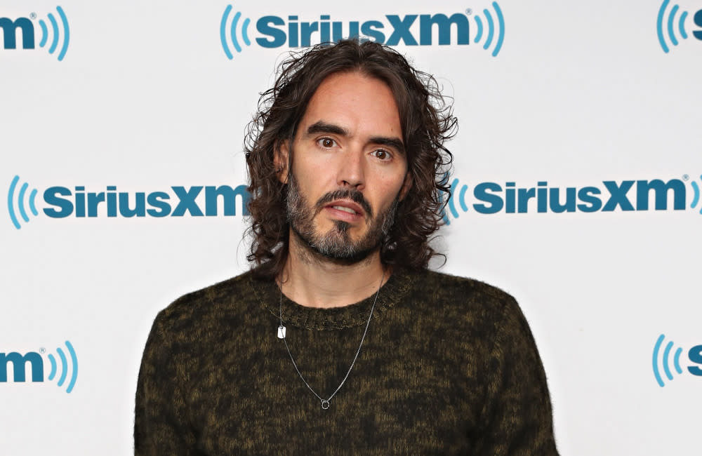 Russell Brand is planning to get baptised credit:Bang Showbiz