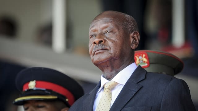 Uganda's President Yoweri Museveni.