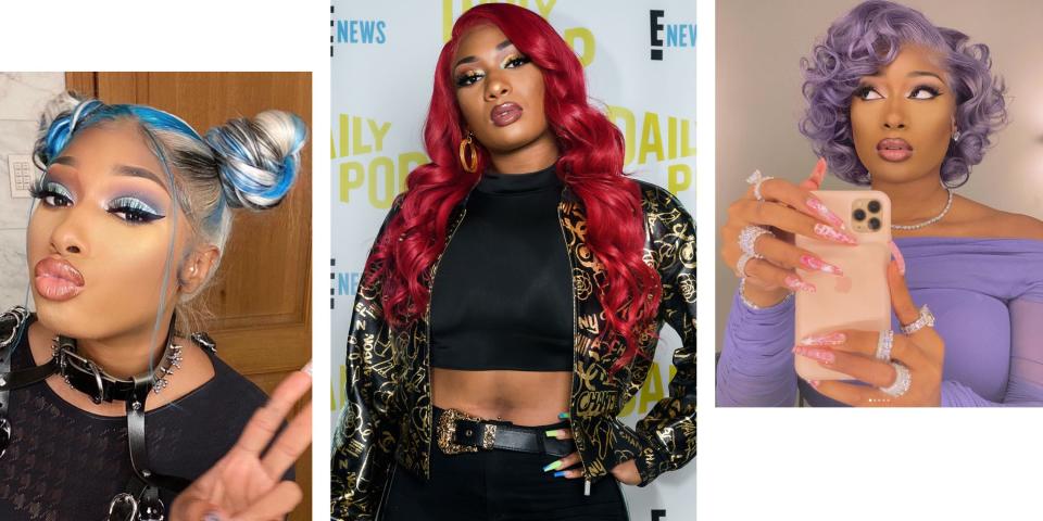 Megan Thee Stallion's Complete Hair Transformation