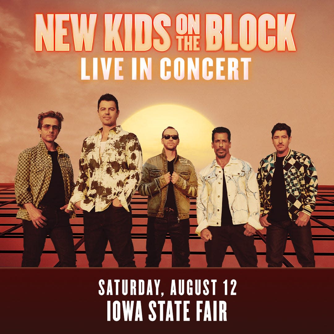 New Kids on the Block returns to the Iowa State Fair.
