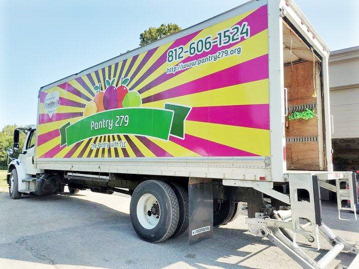 Pantry 279's truck may be seen at the Monroe County Fairgrounds Nov. 17 and 18 when the food pantry hands out 2,500 boxes of items for families to prepare a Thanksgiving meal.