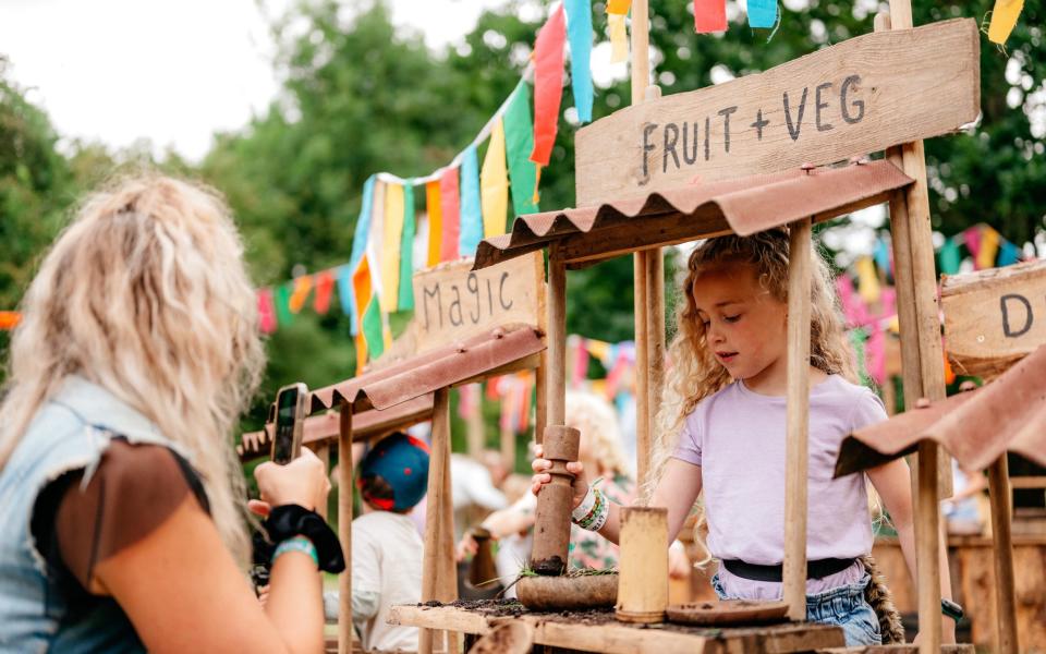 The Big Feastival is sponsored by M&S and has been visited by the likes of Jamie Oliver, David Cameron and Jeremy Clarkson.