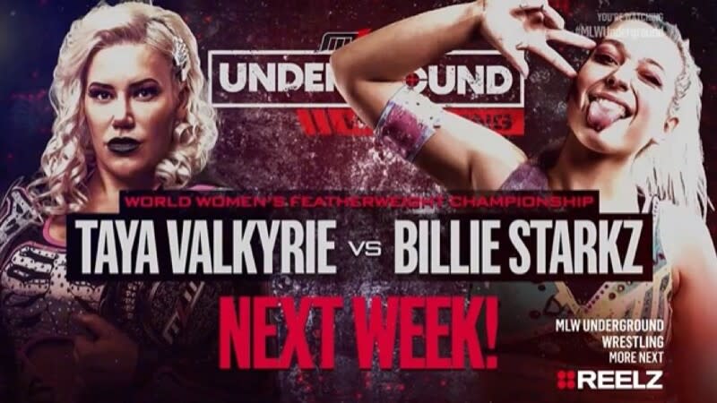 Taya Valkyrie Billie Starkz MLW Underground