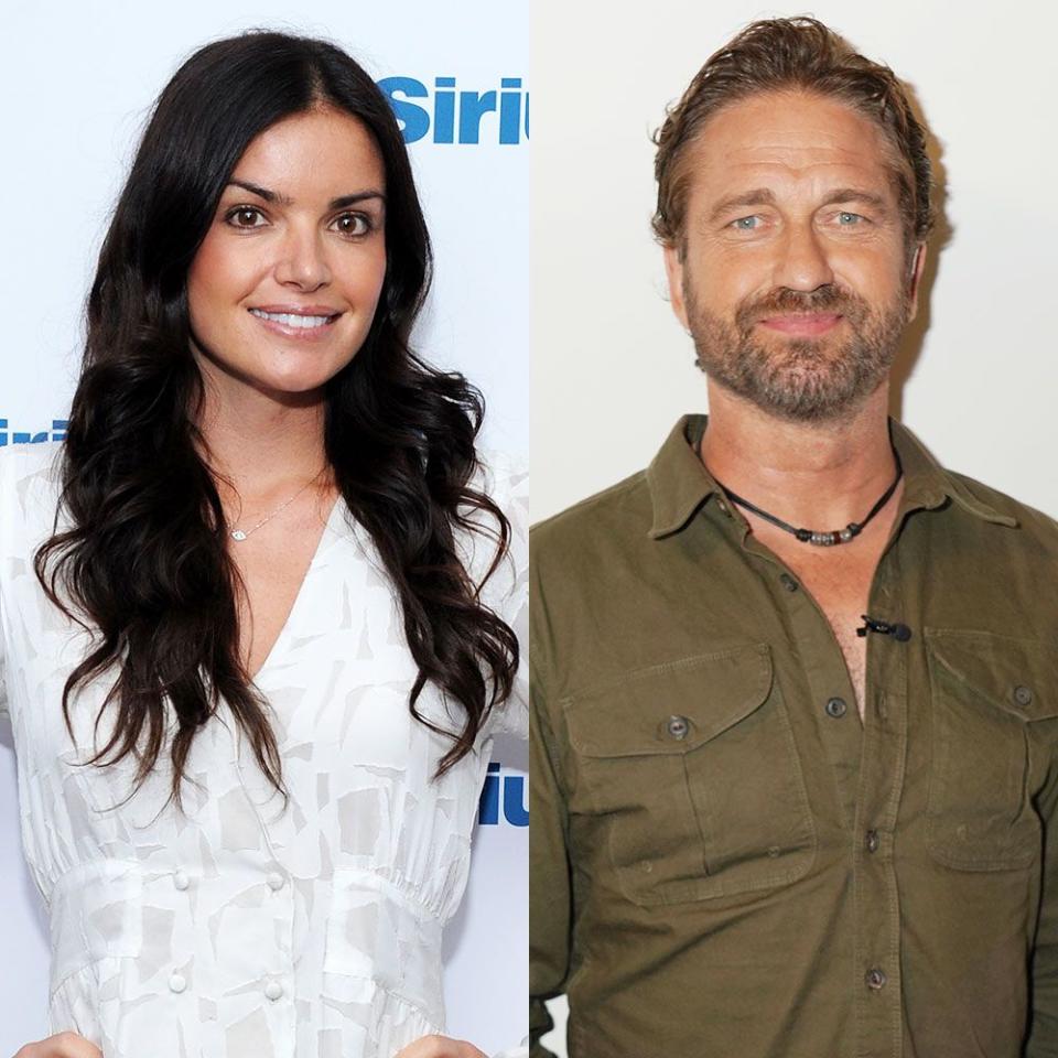 Courtney Robertson and Gerard Butler