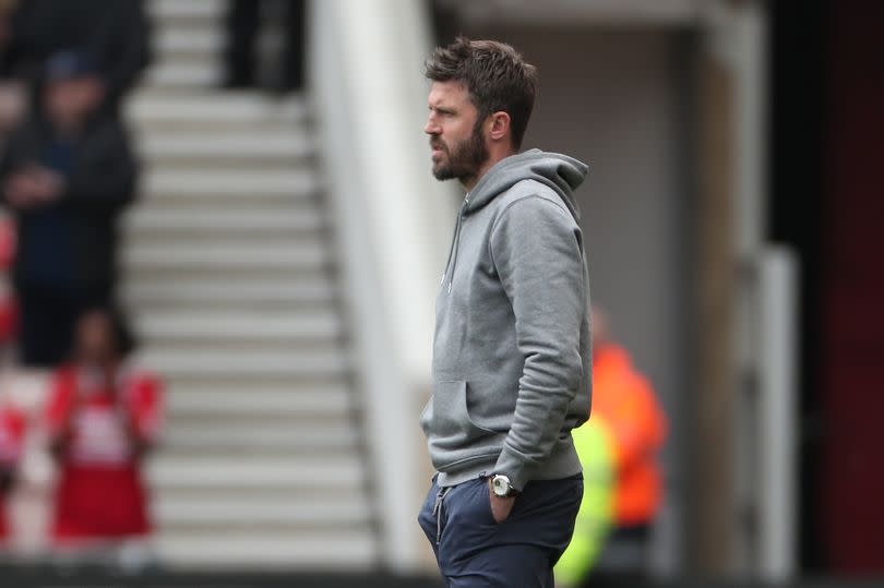 Middlesbrough boss Michael Carrick