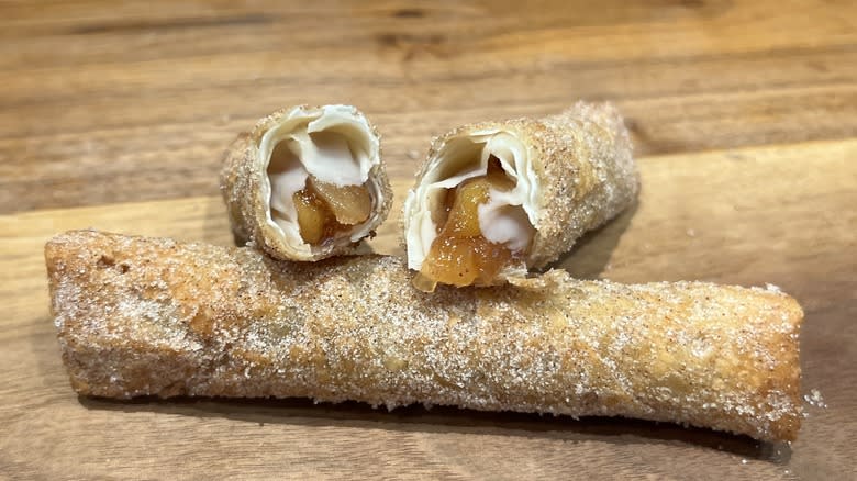 interior of Apple Pie Roll