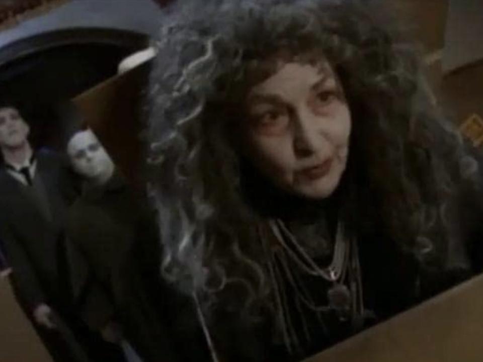 Betty Phillips as Grandmama Addams.