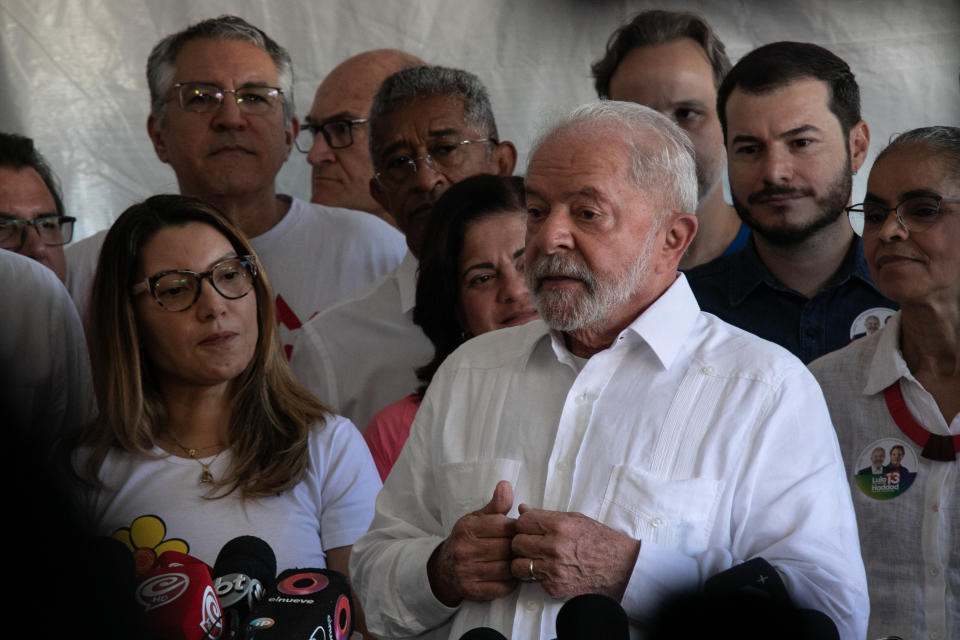 ***FOTO DE ARQUIVO*** SÃO BERNARDO DO CAMPO, SP, 30.10.2022 - O presidente eleito, Lula (PT). (Foto: Carolina Daffara/Folhapress)