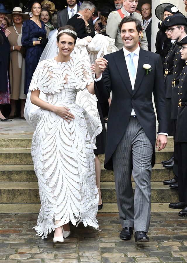 Princess Beatrice Wore a Floral Dress to Prince Napol on s Wedding