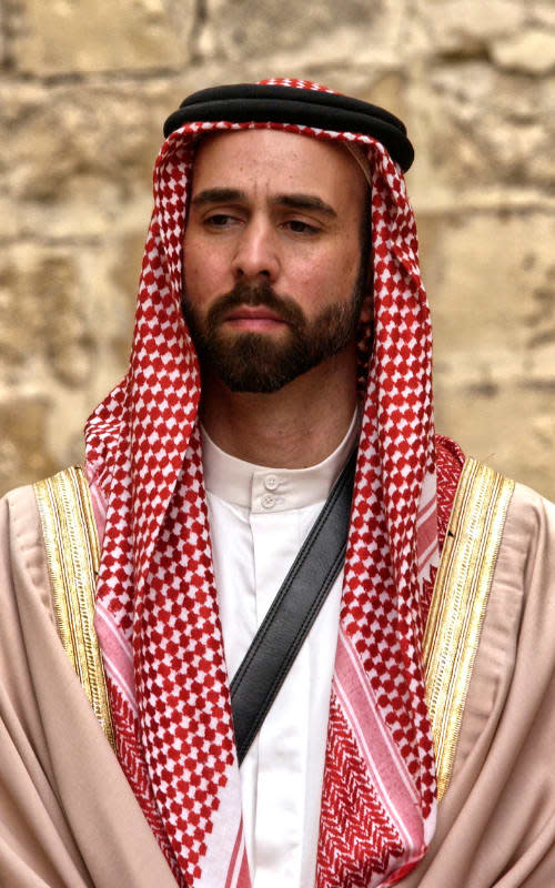 El príncipe jordano Ghazi bin Muhammad