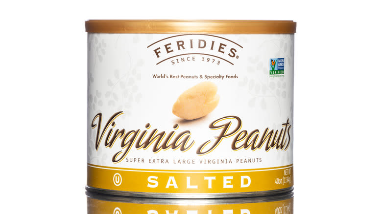 Virginia peanut can