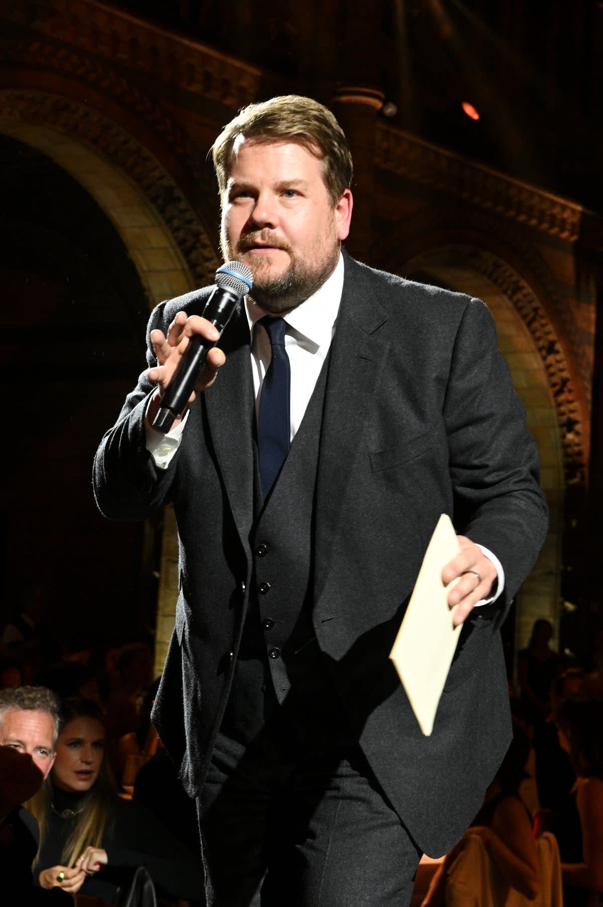James Corden hosts the DKMS London Gala 2024  (Dave Benett/Getty Images for DKM)