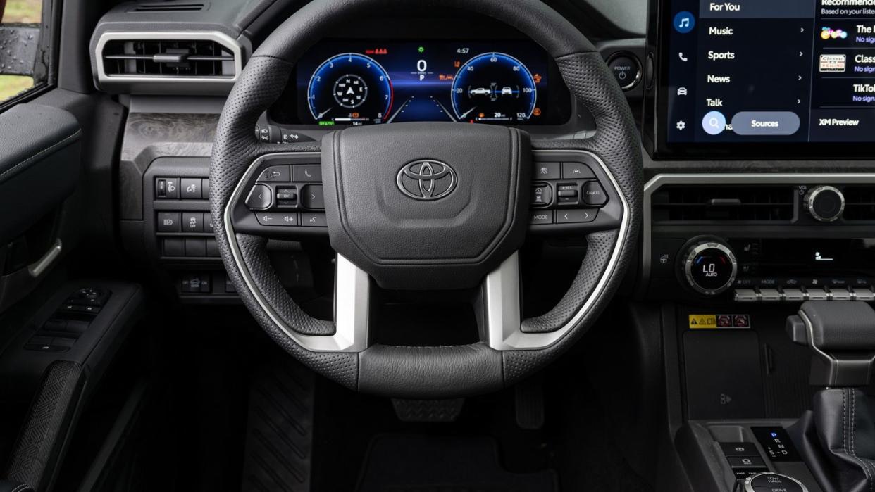 2024 toyota tacoma interior