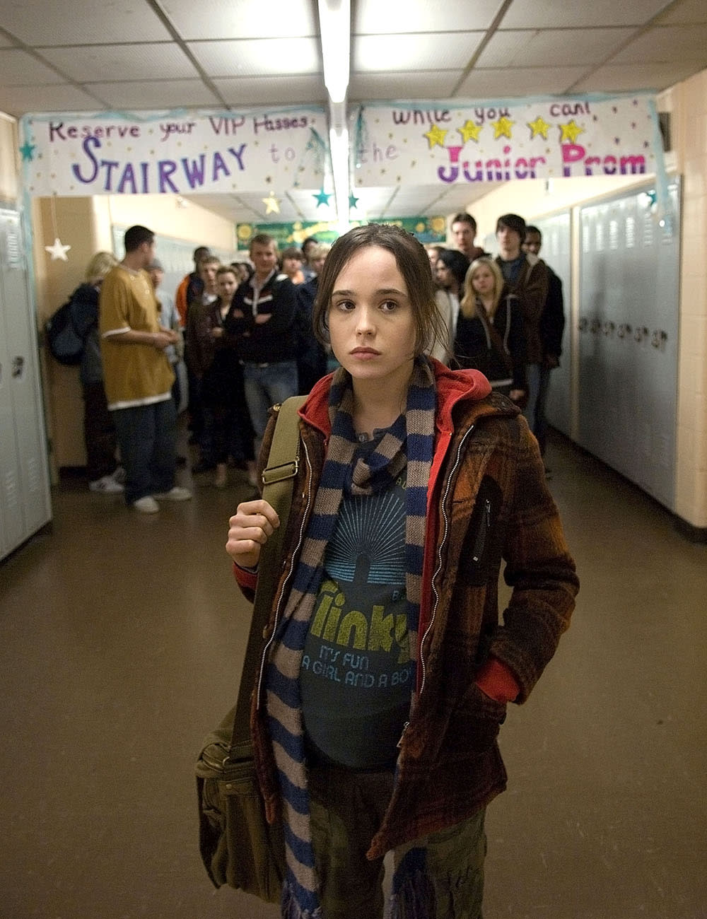 In Juno, 16-year-old high schooler Juno MacGuff (Page) navigates the news of an unplanned pregnancy — and chooses how best to move forward. - Credit: Fox Searchlight/Courtesy Everett Collection