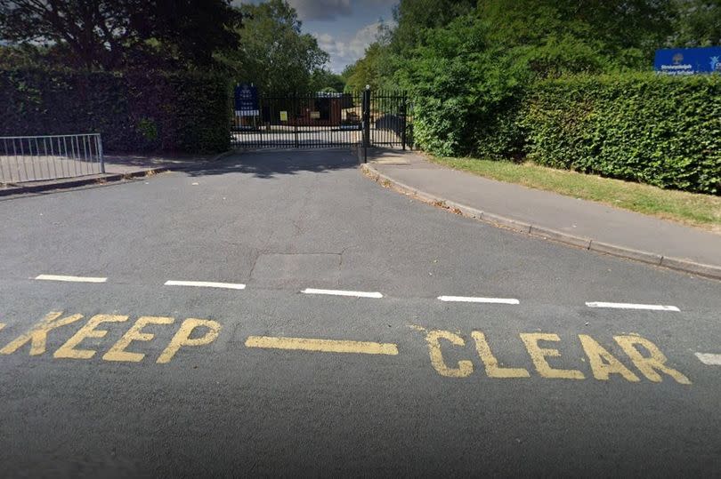 The offence was near Stoneydelph Primary School. -Credit:Google