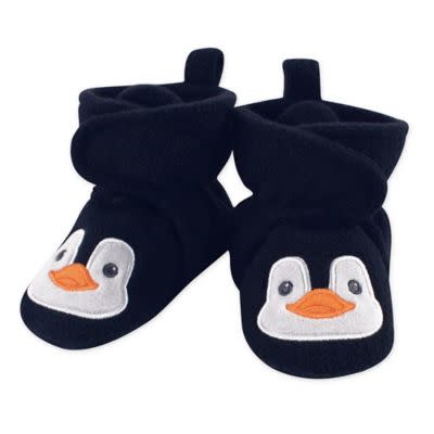 Hudson Baby(R) Penguin Fleece Scooties in Navy