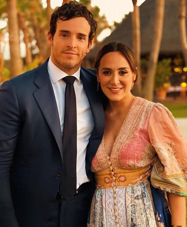 Tamara Falcó e Iñigo Onieva en la boda de Álvaro Falcó 