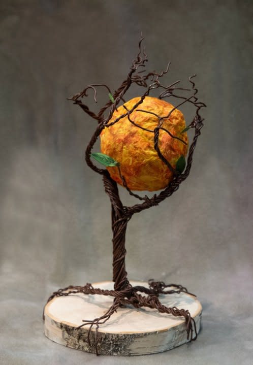 Rooted Life by Barbie Sanders is a finalist for the 2024 SmartArt award. (Courtesy Grand Rapids Public Schools)