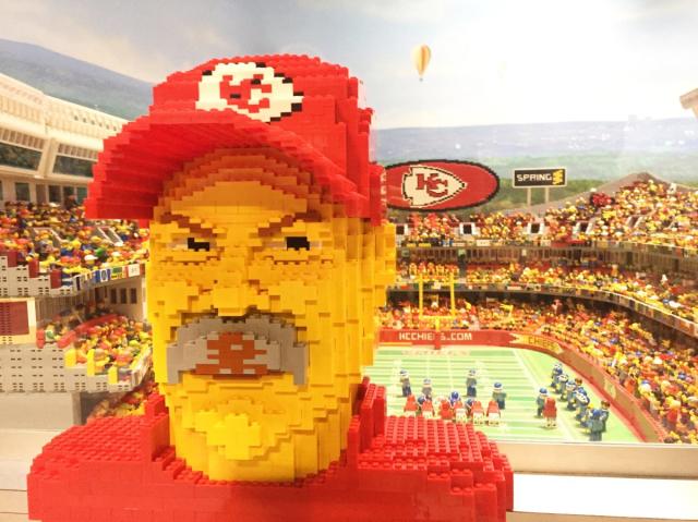 Crown Center - Arrowhead Stadium in LEGO at LEGOLAND Discovery