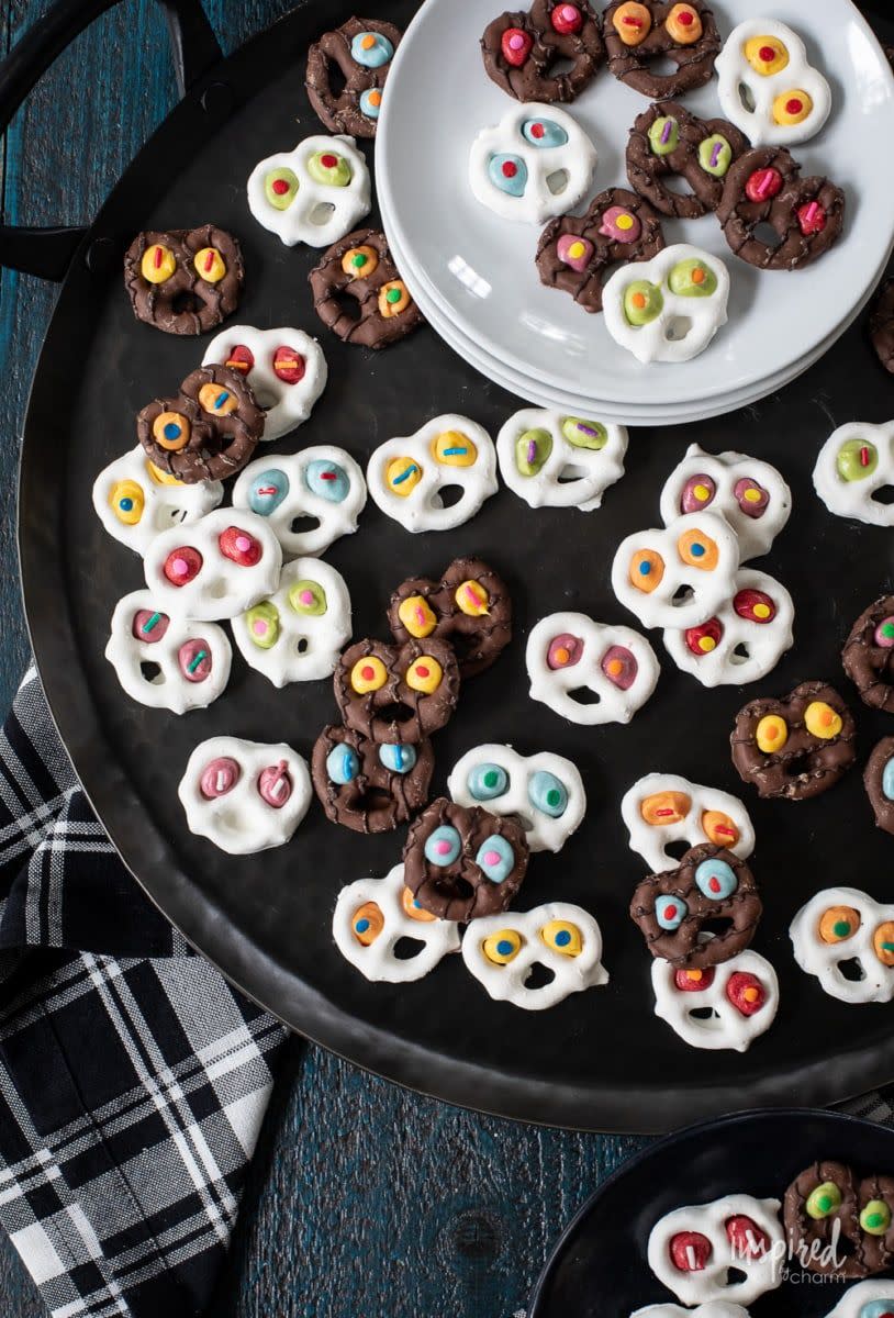 fun halloween activities halloween pretzel snack inspired by charm