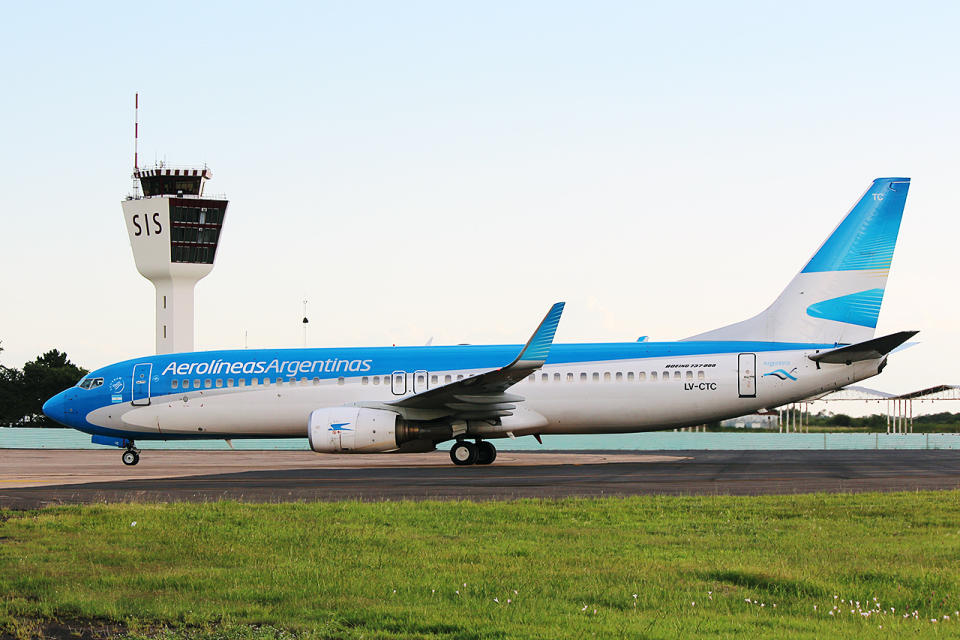 La medida de lucha es en contra de la privatización de Aerolíneas Argentinas