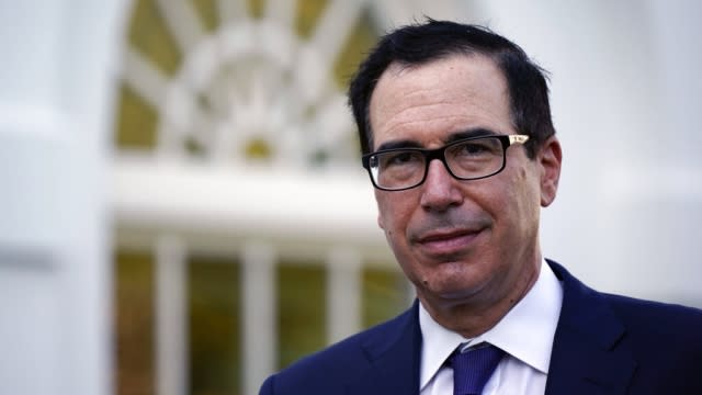 Former U.S. Treasury Secretary Steven Mnuchin.