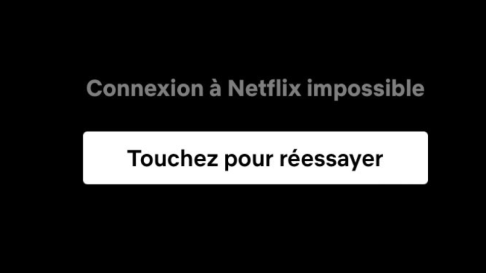 Netflix victime d’une panne mondiale temporaire