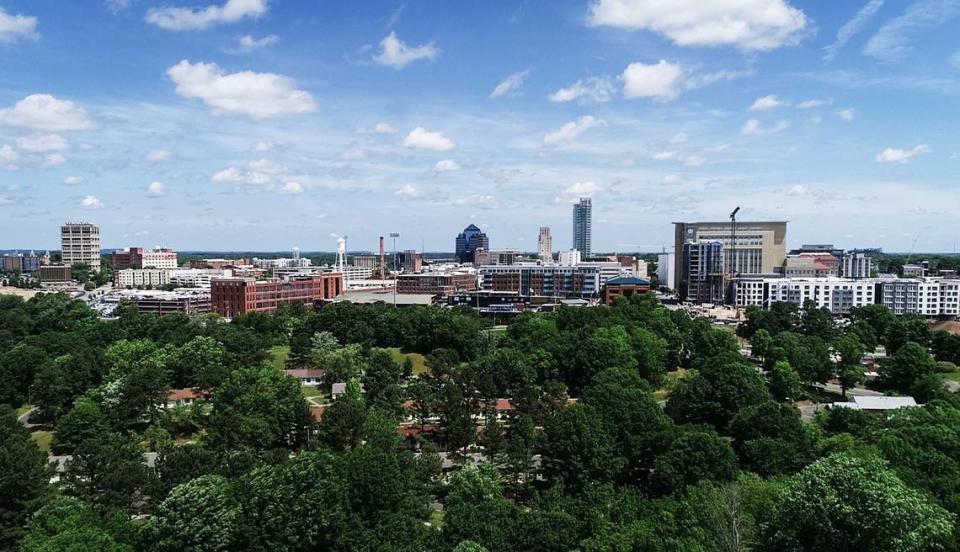 Durham, NC skyline