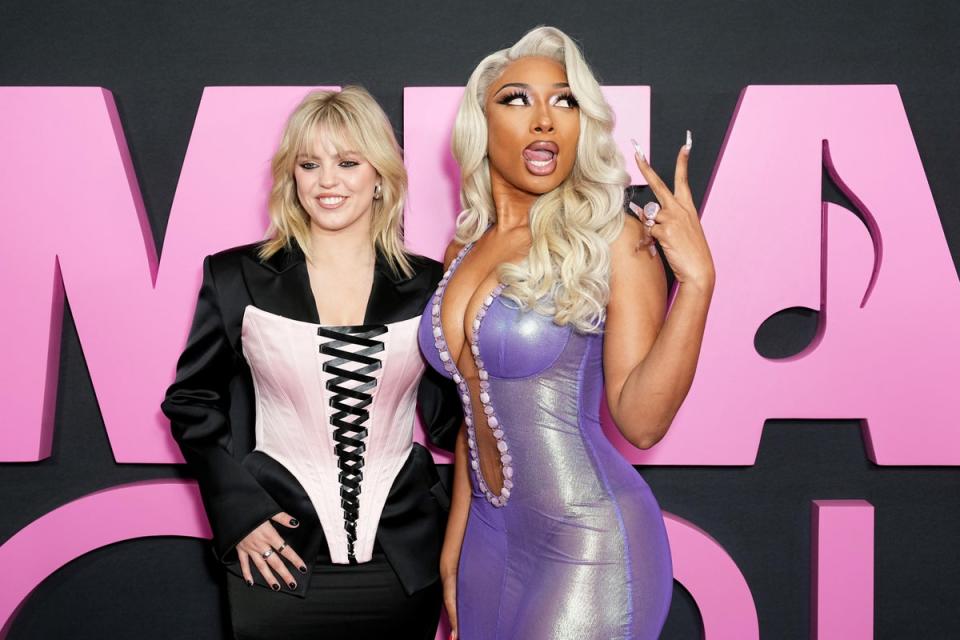 Reneé Rapp and Megan Thee Stallion (Getty Images for Paramount Pictu)