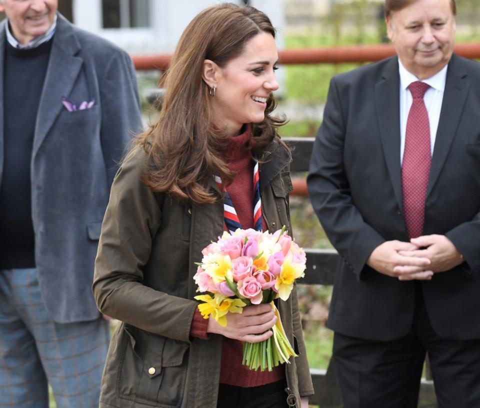Kate Middleton Steps Out for Day with the Scouts