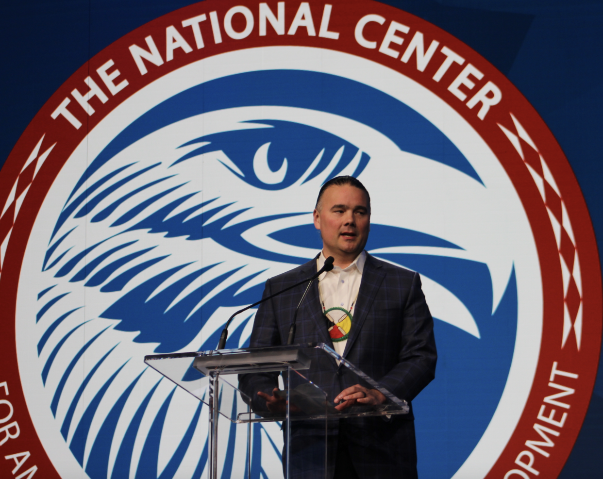 Assistant Secretary for Indian Affairs Bryan Newland.(Photo/Levi Rickert for Native News Online)