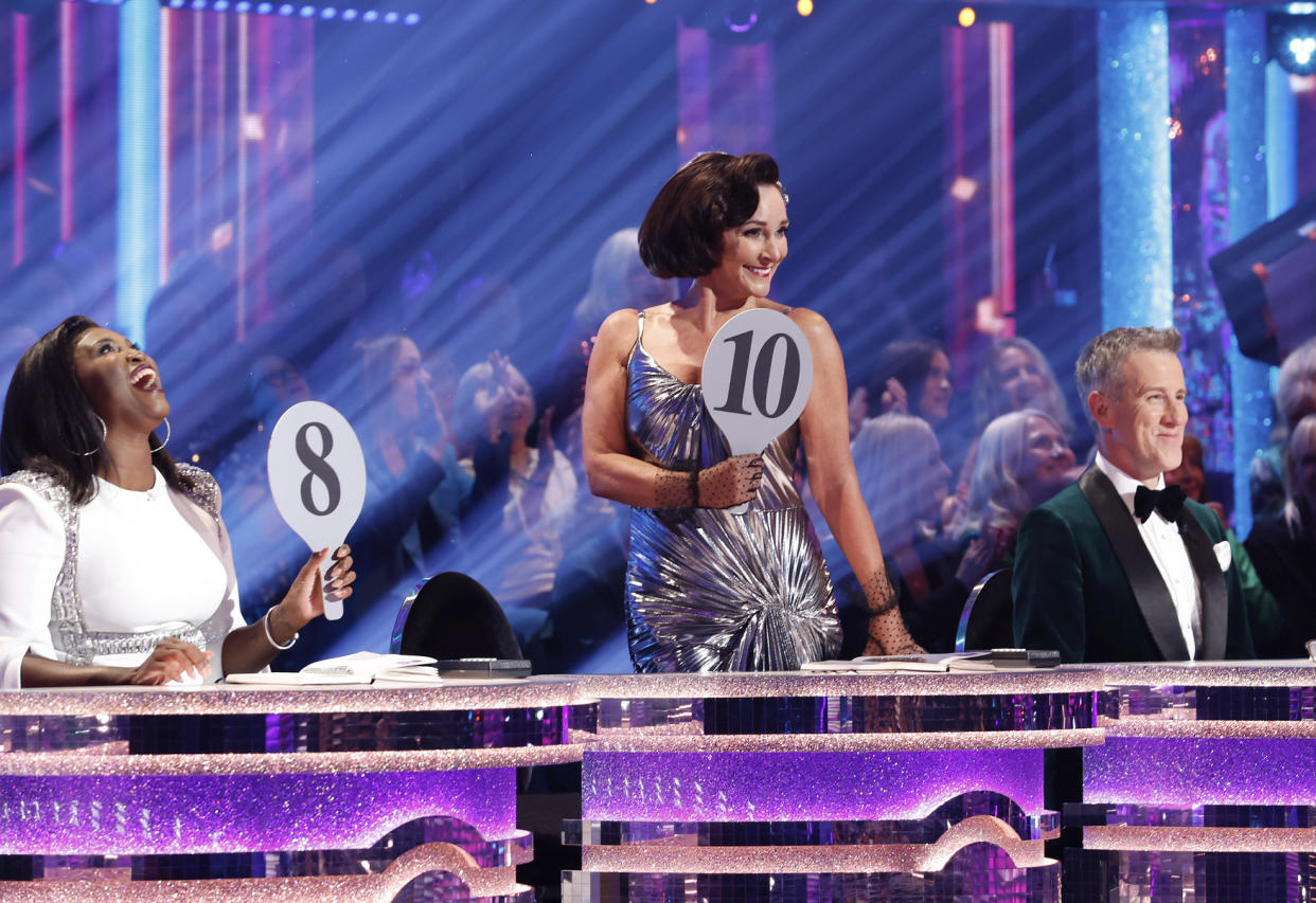 Shirley Ballas giving the first 10 of this year's Strictly Come Dancing was a hot talking point. (BBC)