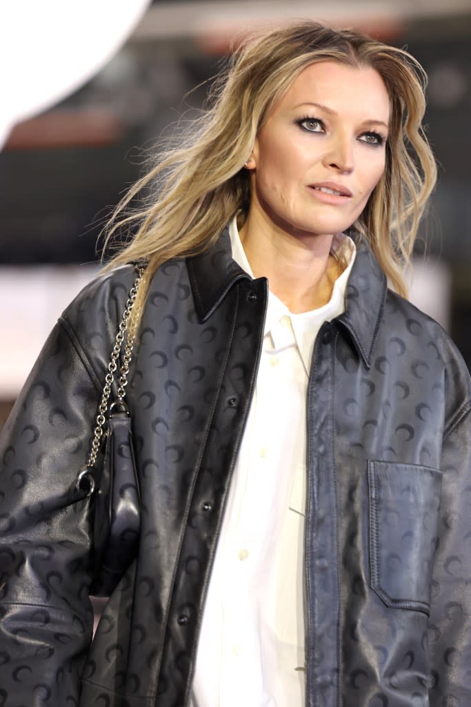 Denise Ohnona walks the runway during the Marine Serre Womenswear Fall/Winter 2024-2025 show. Pascal Le Segretain/Getty Images