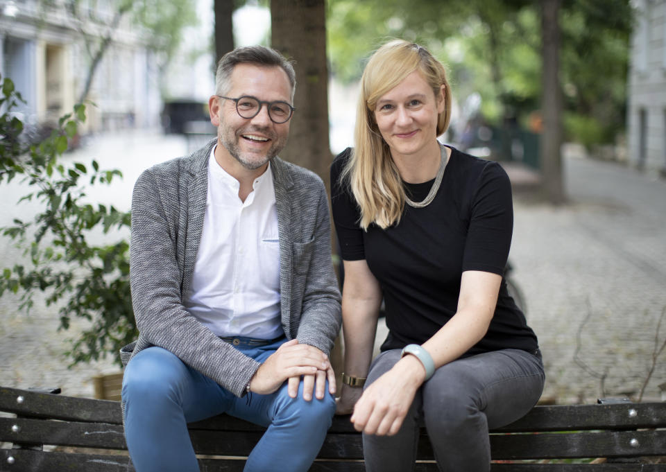 Frisch aber eher chancenlos: Michael Roth und Christina Kampmann (Bild: Thomas Imo/Photothek via Getty Images)