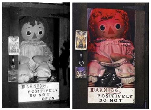 ed and lorraine warren museum annabelle doll