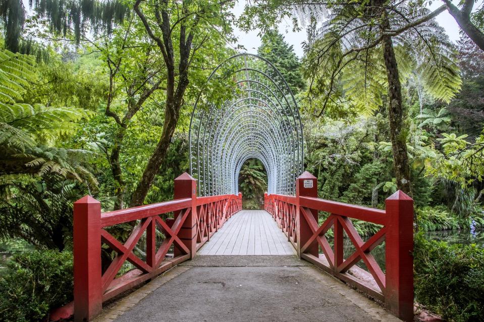 Pukekura Park in New Plymouth, New Zealand