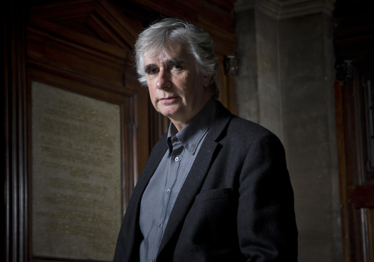 English television producer and screenwriter Phil Redmond pictured at the offices of National Museums Liverpool, where he is the part-time chairman of the Board of Trustees. He is well known for creating several popular television series such as Grange Hill, Brookside and Hollyoaks. His autobiography was published in October 2012. (Photo by Colin McPherson/Corbis via Getty Images)