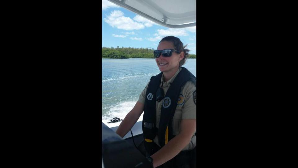 Officer Specialist Kelsey Dalton has been with the FWC Division of Law Enforcement since 2016, officials said.