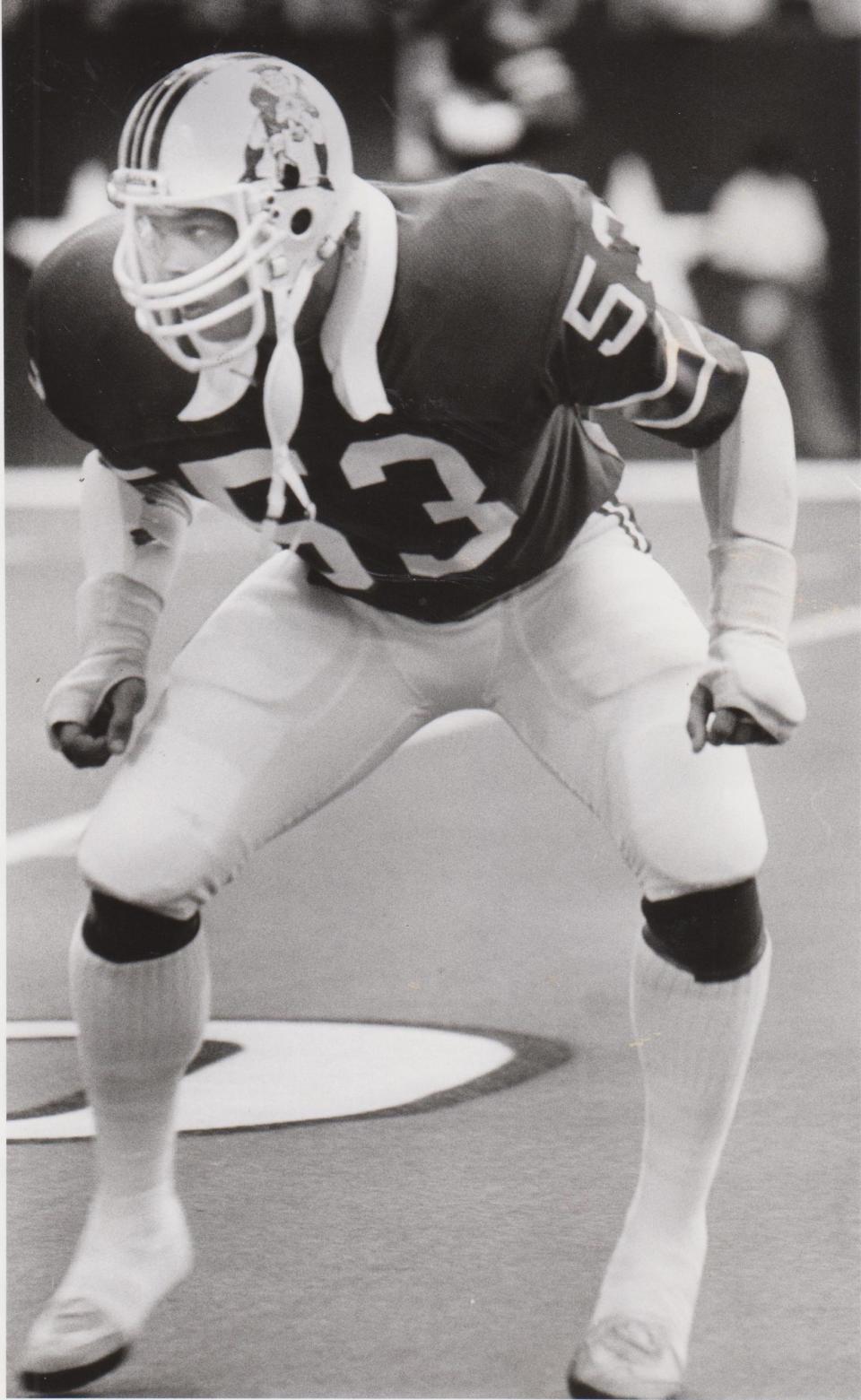 Wall High School graduate Clayton Weishuhn plays for the New England Patriots in this undated file photo from the San Angelo Standard-Times.